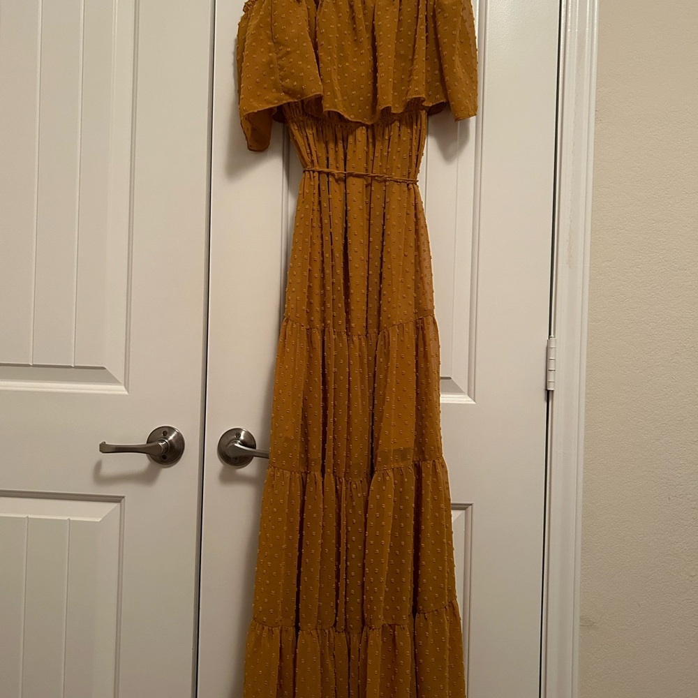 Baltic Born yellow maxi dress